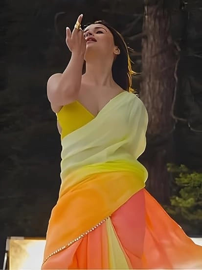 Georgette Printed Saree