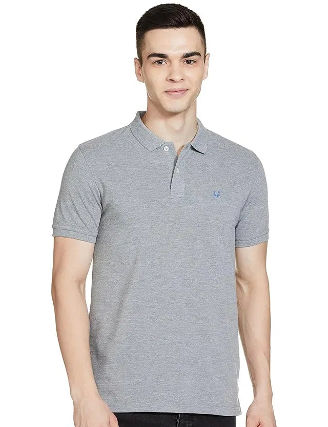 Grey Classic Fit Polo